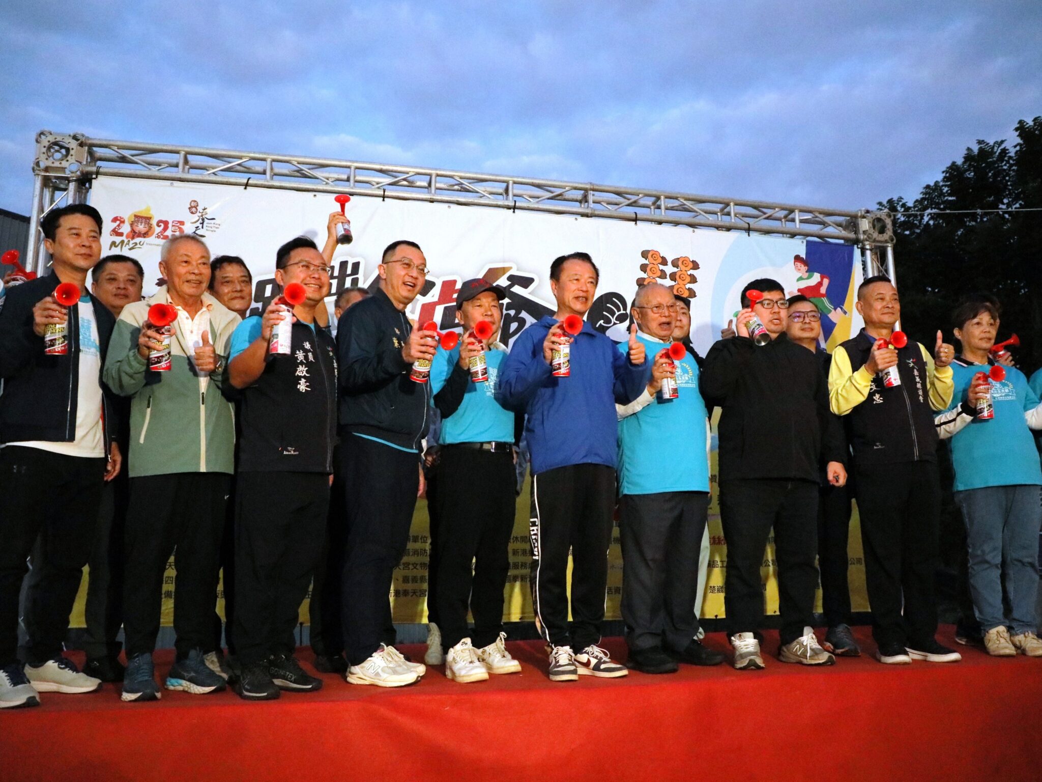 新港奉天宮「跑出金虎爺」 全國路跑賽熱烈開跑