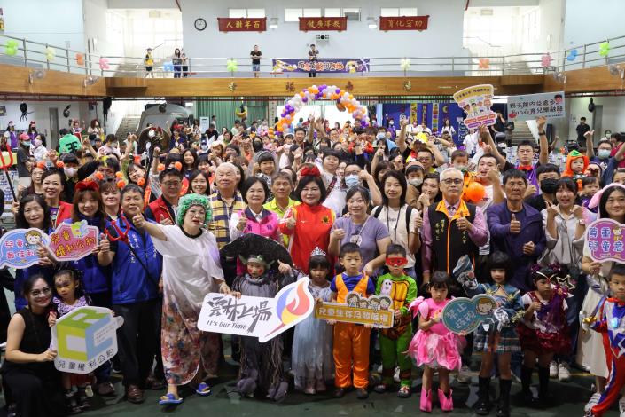雲林萬聖節「萌鬼萌獸」大集合　張麗善縣長與親子同樂嗨翻北港
