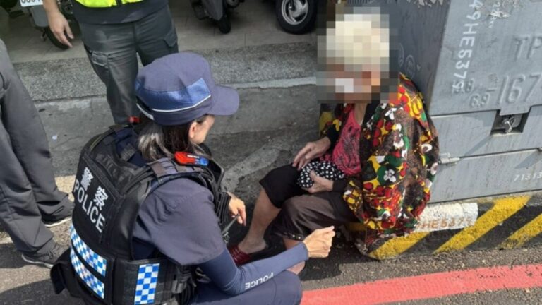 8旬婦人「迷路又跌倒」　暖警安撫情緒護送返家