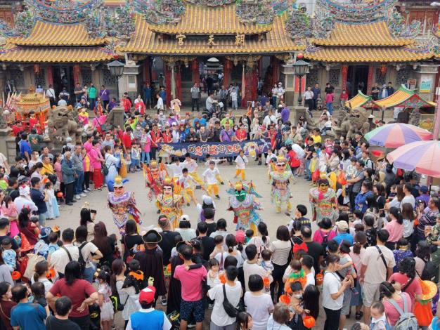 雲林萬聖節「萌鬼萌獸」大集合　張麗善縣長與親子同樂嗨翻北港