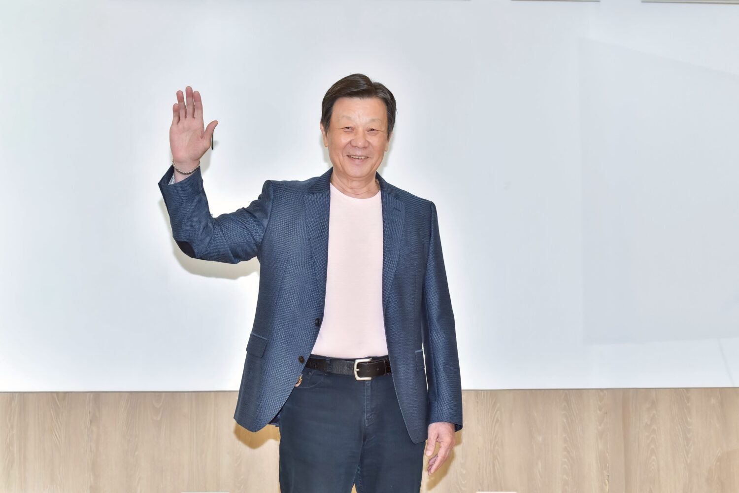 寇世勳拍攝電影「拾光」出席殺青記者會。(圖/光譜映像 提供)