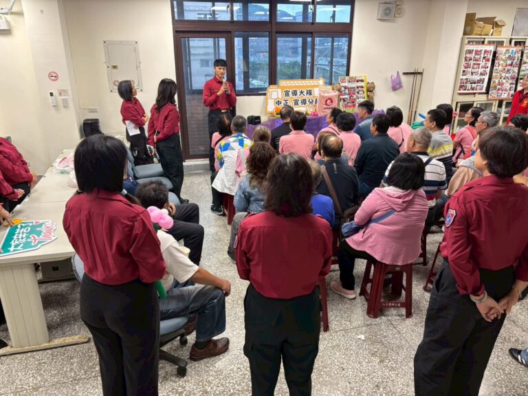 跨縣市消防交流　新竹縣義消宣導姊妹參訪基隆市消防局中正分隊
