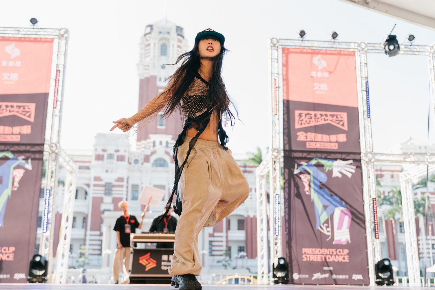 全場暴動!IP LOCKERS再登台灣巔峰 首屆「總統盃街舞大賽」封王!凱道炸裂見證台灣街舞歷史 韓國「街頭女戰士」Honey J。(圖/勝星娛樂 提供)