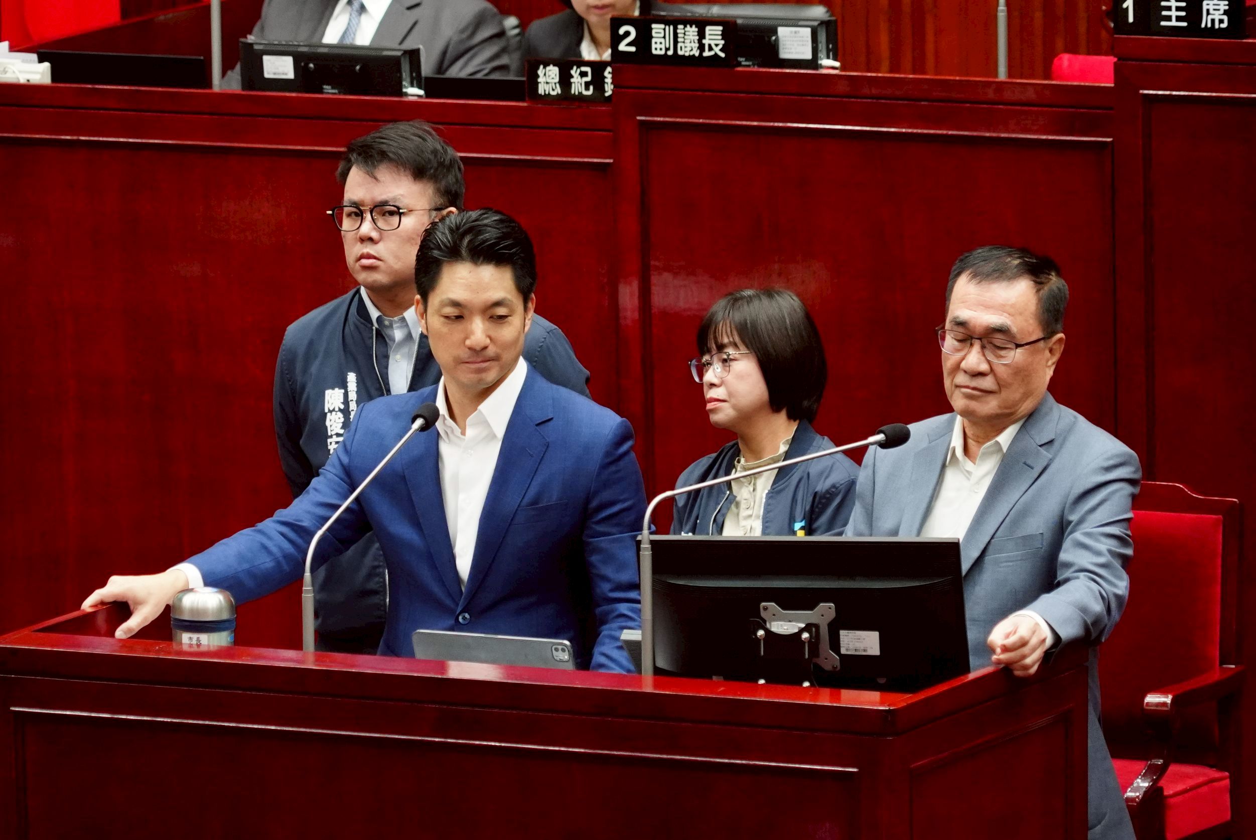 蔣萬安議會專案報告 揭台北AI廊帶與輝達總部規劃 蔣萬安議會專案報告 揭台北AI廊帶與輝達總部規劃