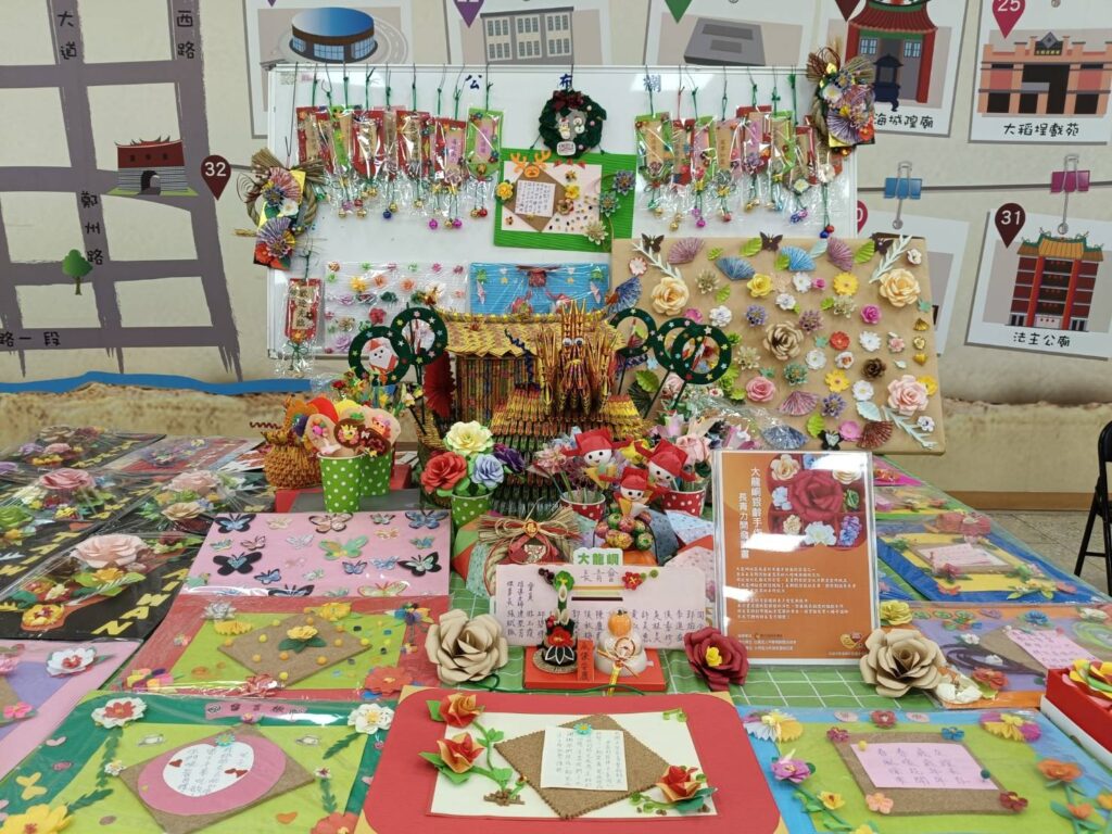 「大龍峒銀齡手作」長青力開發計畫的豐碩成果。(圖/主辦單位 提供)