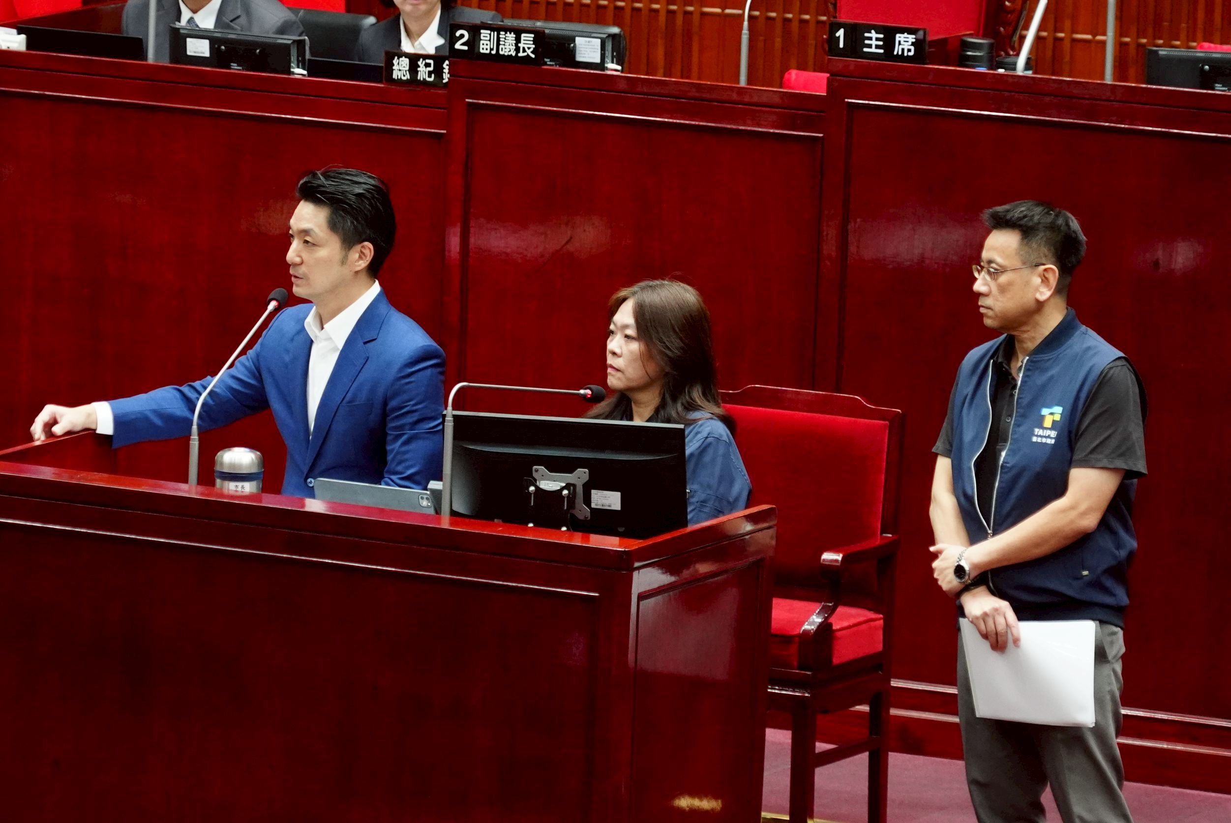 蔣萬安議會專案報告 揭台北AI廊帶與輝達總部規劃 蔣萬安議會專案報告 揭台北AI廊帶與輝達總部規劃