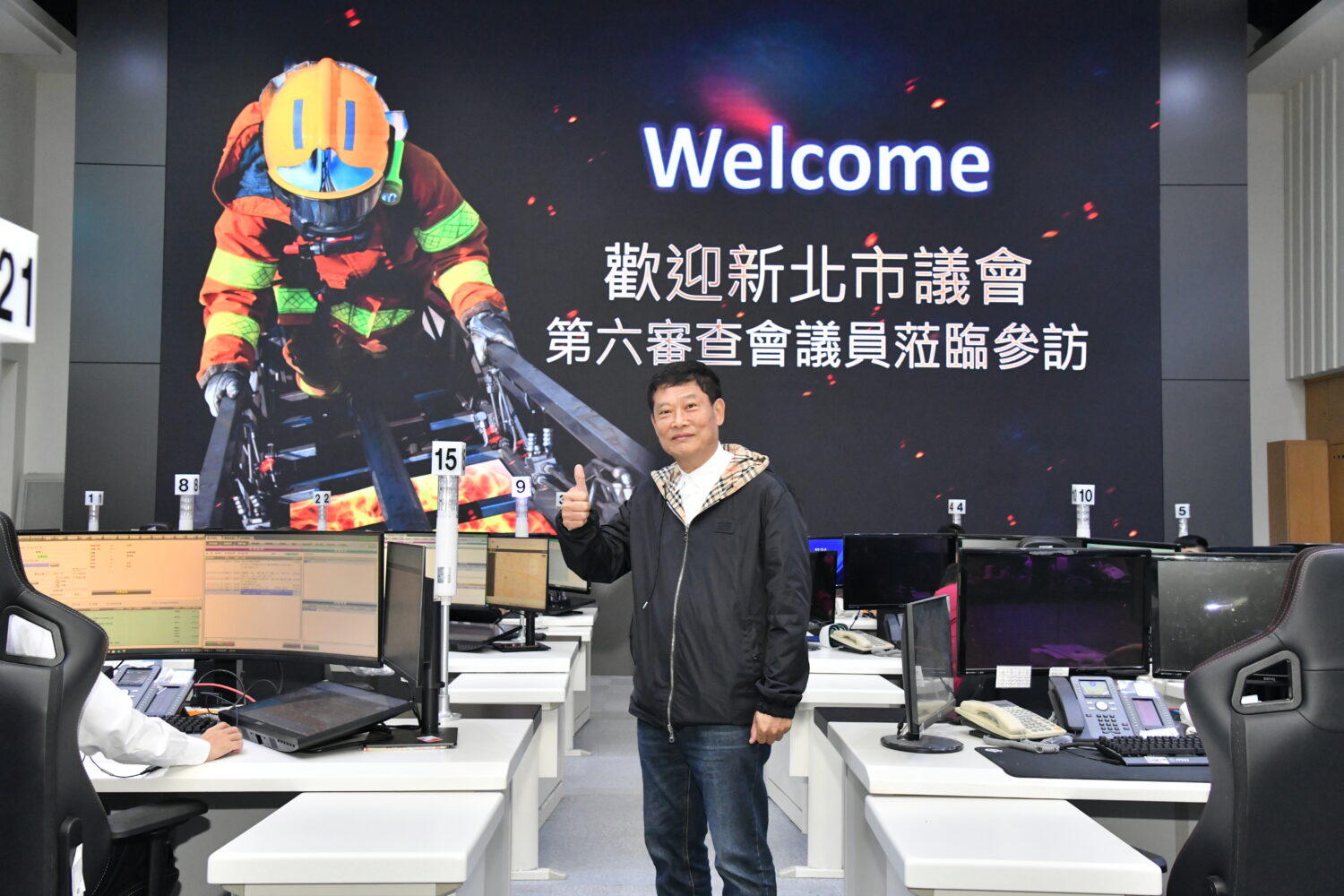 港宏福苑大火奪94命後　新北議員陳啟能籲全面檢查工地消防安全