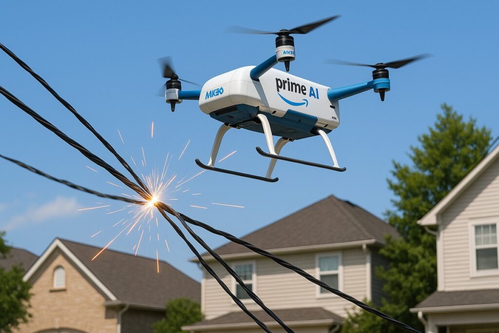 亞馬遜無人機出包、觸發美國聯邦調查！送貨安全堪慮