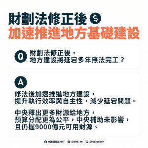 財政失衡已成國家治理慢性病 中央不應全面迎戰應全面迎合