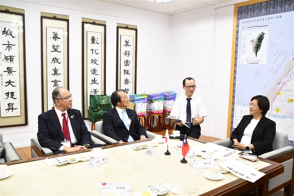 日本長野縣訪問團到訪彰化 洽談國際教育旅行並深化雙方交流 日本長野縣訪問團到訪彰化 洽談國際教育旅行並深化雙方交流