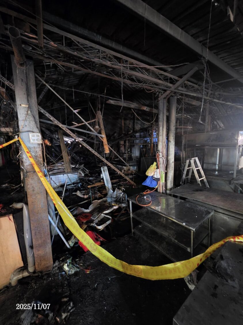 南門市場大火重創攤商生計 張善政承諾儘速修復「讓攤商安心過年」 南門市場大火重創攤商生計 張善政承諾儘速修復「讓攤商安心過年」