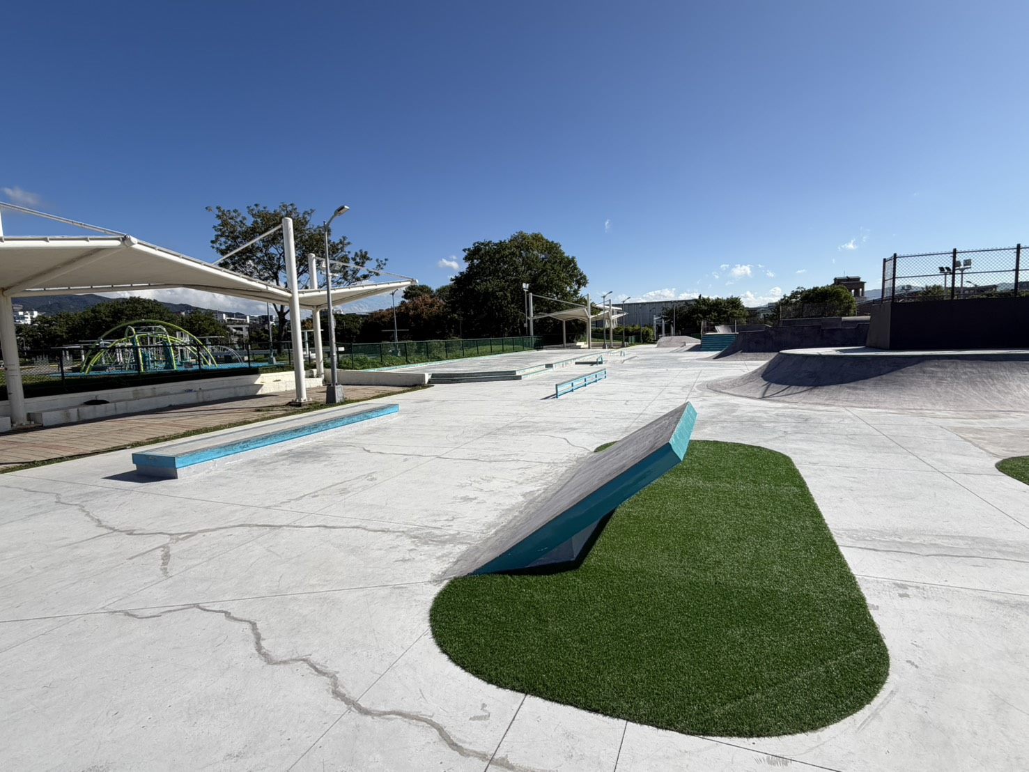 內湖極限運動場全新啟用 四大區域日夜皆能練功 內湖極限運動場全新啟用 四大區域日夜皆能練功