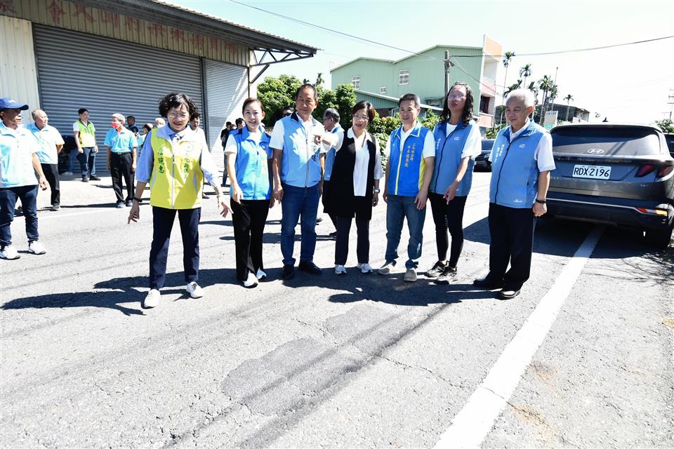 投入改善經費近3,000萬元　提升二水鄉道路品質