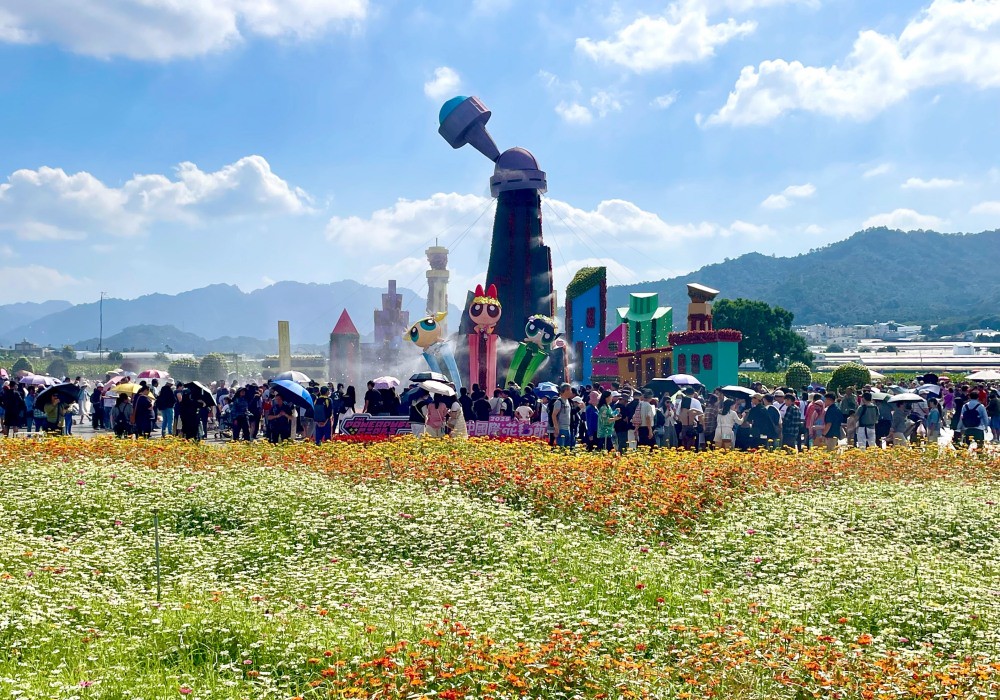 臺中國際花毯節突破百萬參觀人次 農特產品銷售飆破一千伍佰萬元 臺中國際花毯節突破百萬參觀人次 農特產品銷售飆破一千伍佰萬元