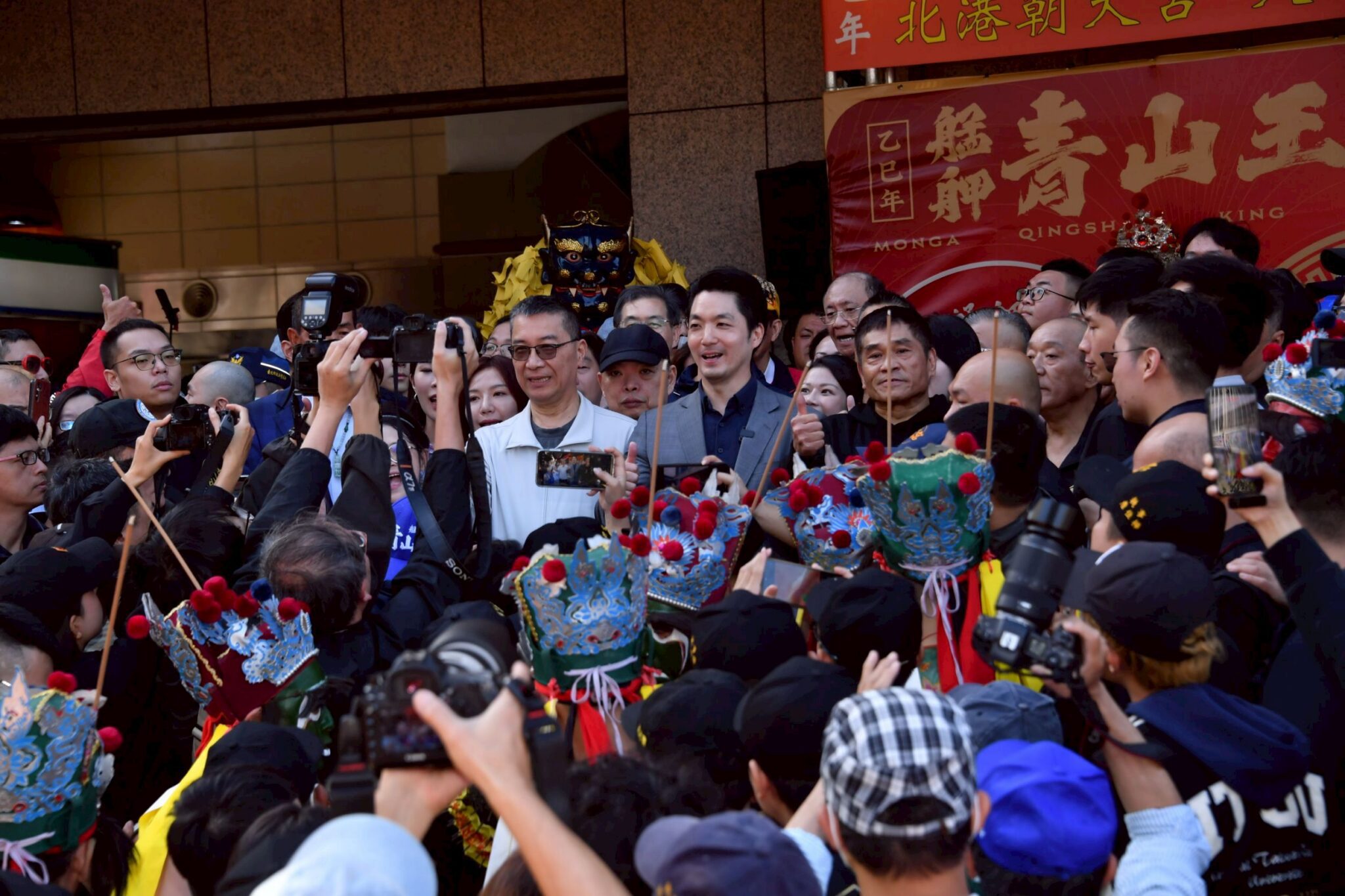 2025青山王祭北港媽北上贊境 蔣萬安祈福合境平安、百業昌隆 2025青山王祭北港媽北上贊境 蔣萬安祈福合境平安、百業昌隆