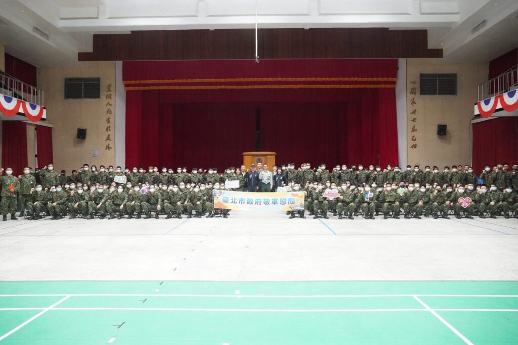 後備旅14天教召開跑 北市府送上甜品為官兵暖胃也暖心 後備旅14天教召開跑 北市府送上甜品為官兵暖胃也暖心