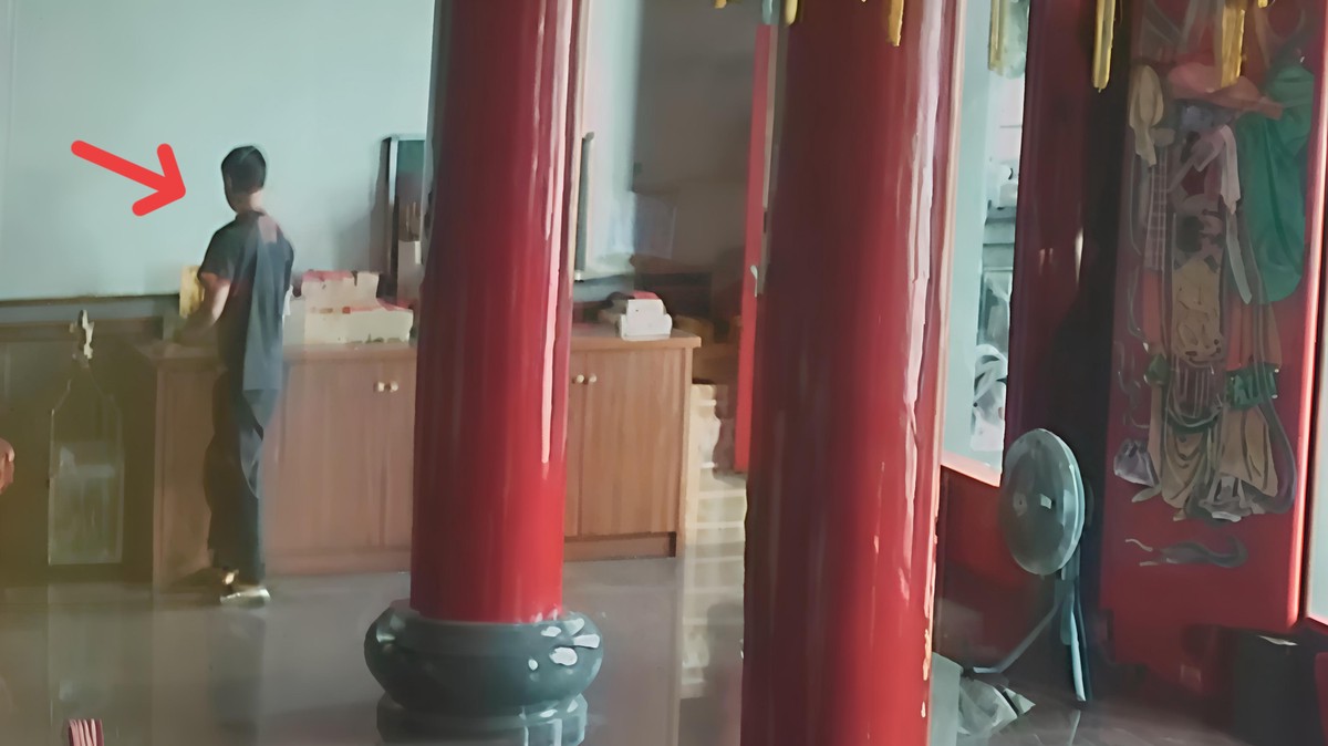 趁廟宴伸「黏手」竊嫌釣線偷香油錢遭警鎖定 趁廟宴伸「黏手」竊嫌釣線偷香油錢遭警鎖定