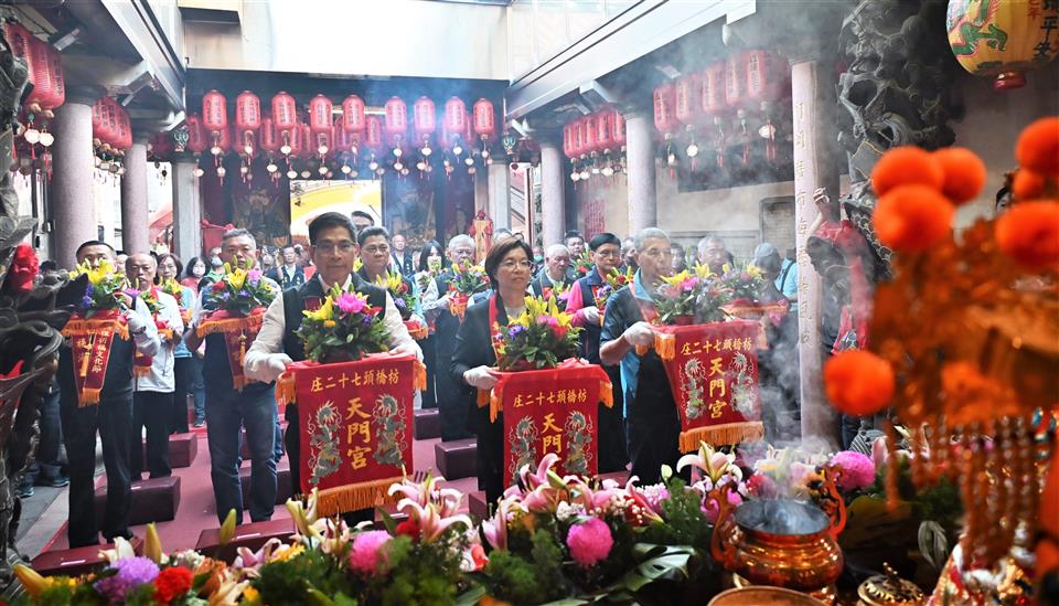 2025彰化縣媽祖祈福文化節聯合祈福典禮　2026年新爐主由芳苑普天宮擔任