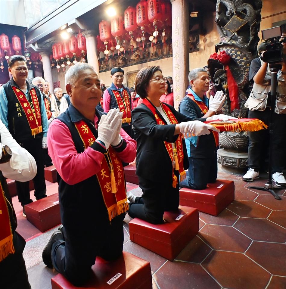 2025彰化縣媽祖祈福文化節聯合祈福典禮　2026年新爐主由芳苑普天宮擔任