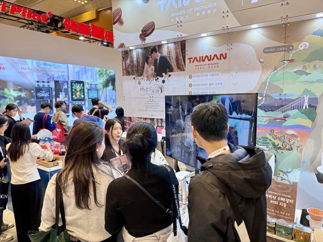 從咖啡到旅程 「阿里山」亮相首爾咖啡展
