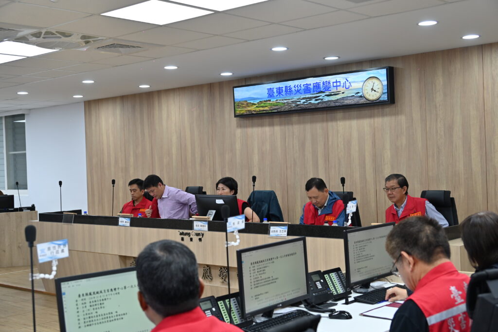 防鳳凰颱風　饒慶鈴指示提前防災　台東12日正常上班課