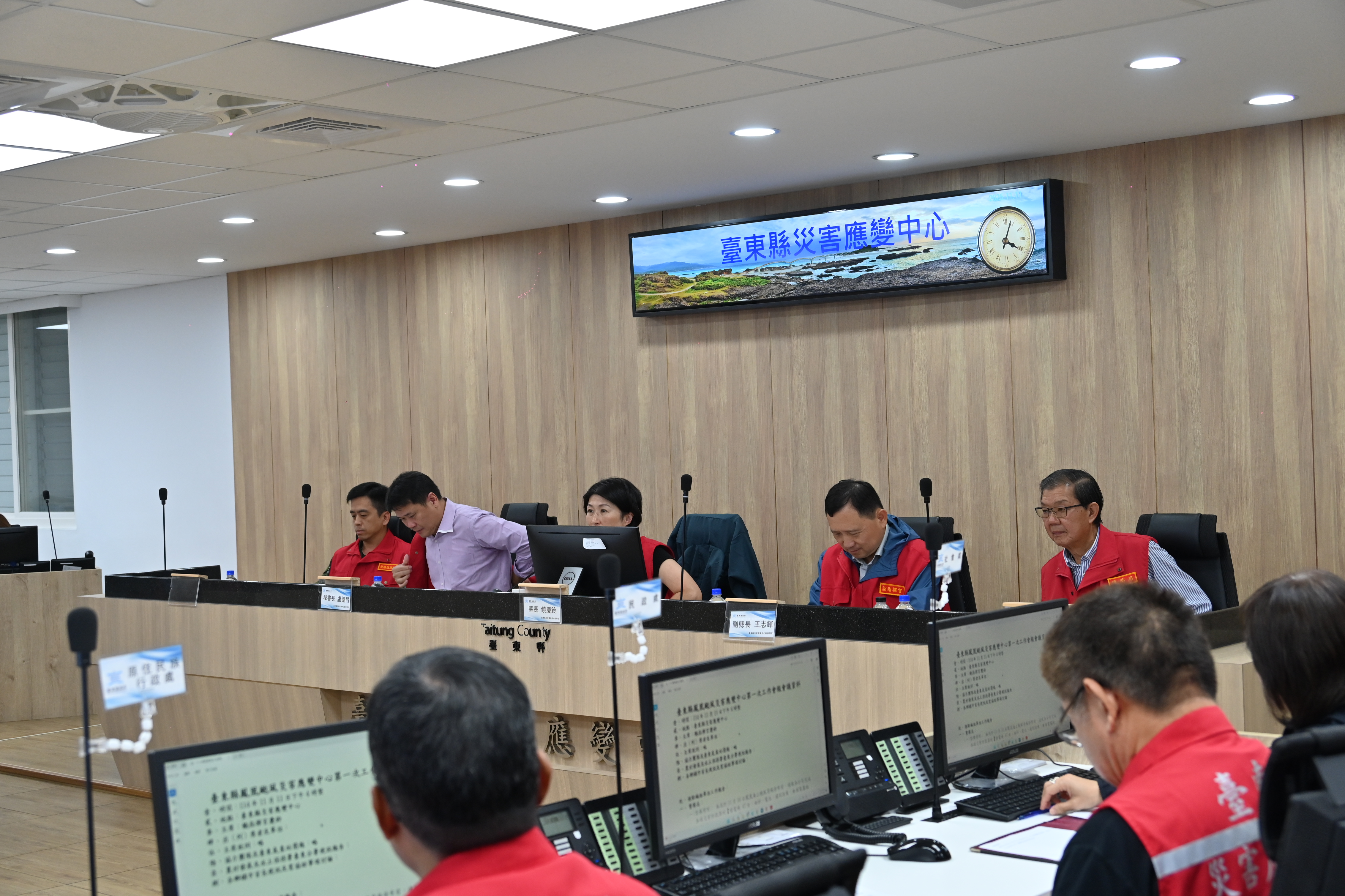 防鳳凰颱風　饒慶鈴指示提前防災　台東12日正常上班課