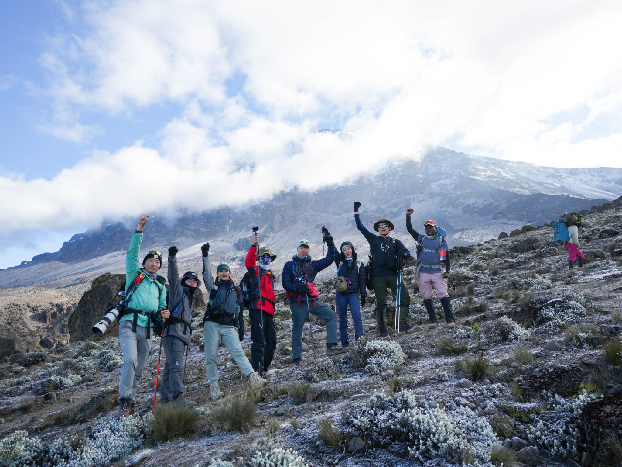 雷艾美等與台灣之光運動員們跨越歐亞非挑戰極限