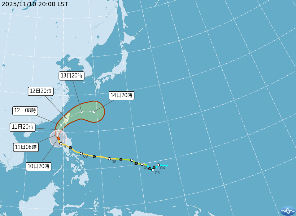 鳳凰颱風海警發布　北東地區嚴防豪雨　4縣市及雙北部分停班課