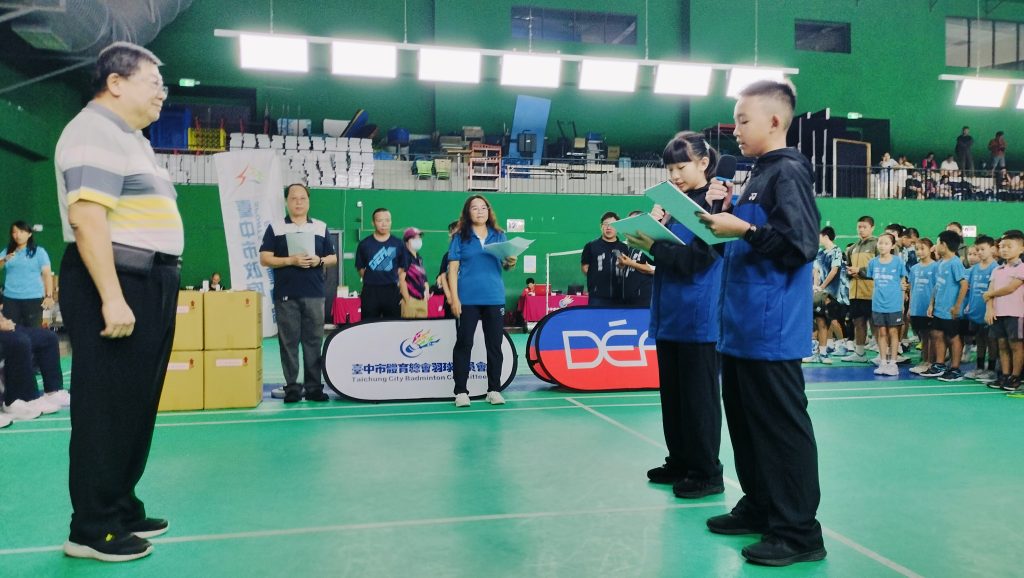 114年臺中市長盃全國羽錦賽 朝馬國運中心熱情登場！