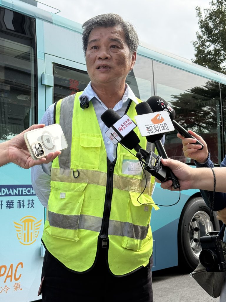 台灣首輛國產市區氫能巴士啟航 高雄製造進軍歐洲挑戰國際認證