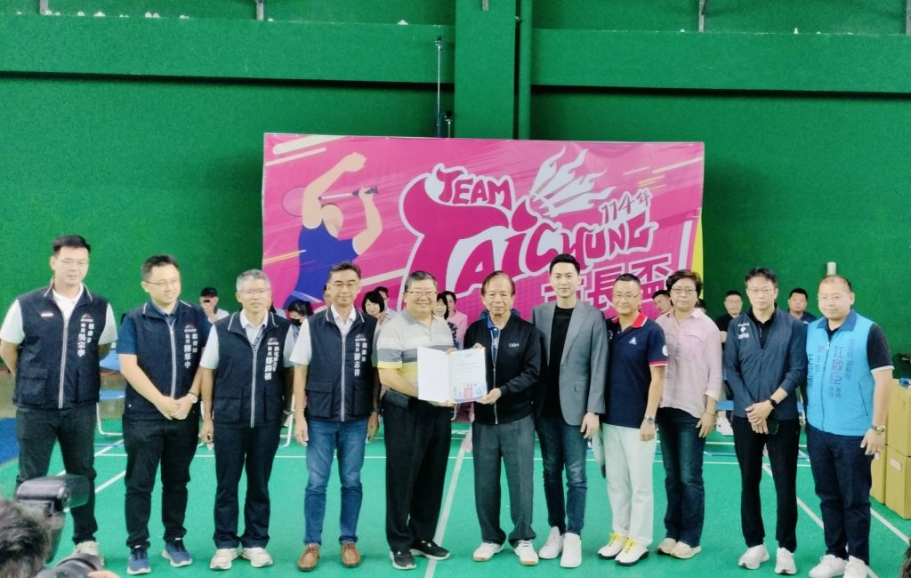 114年臺中市長盃全國羽錦賽 朝馬國運中心熱情登場！