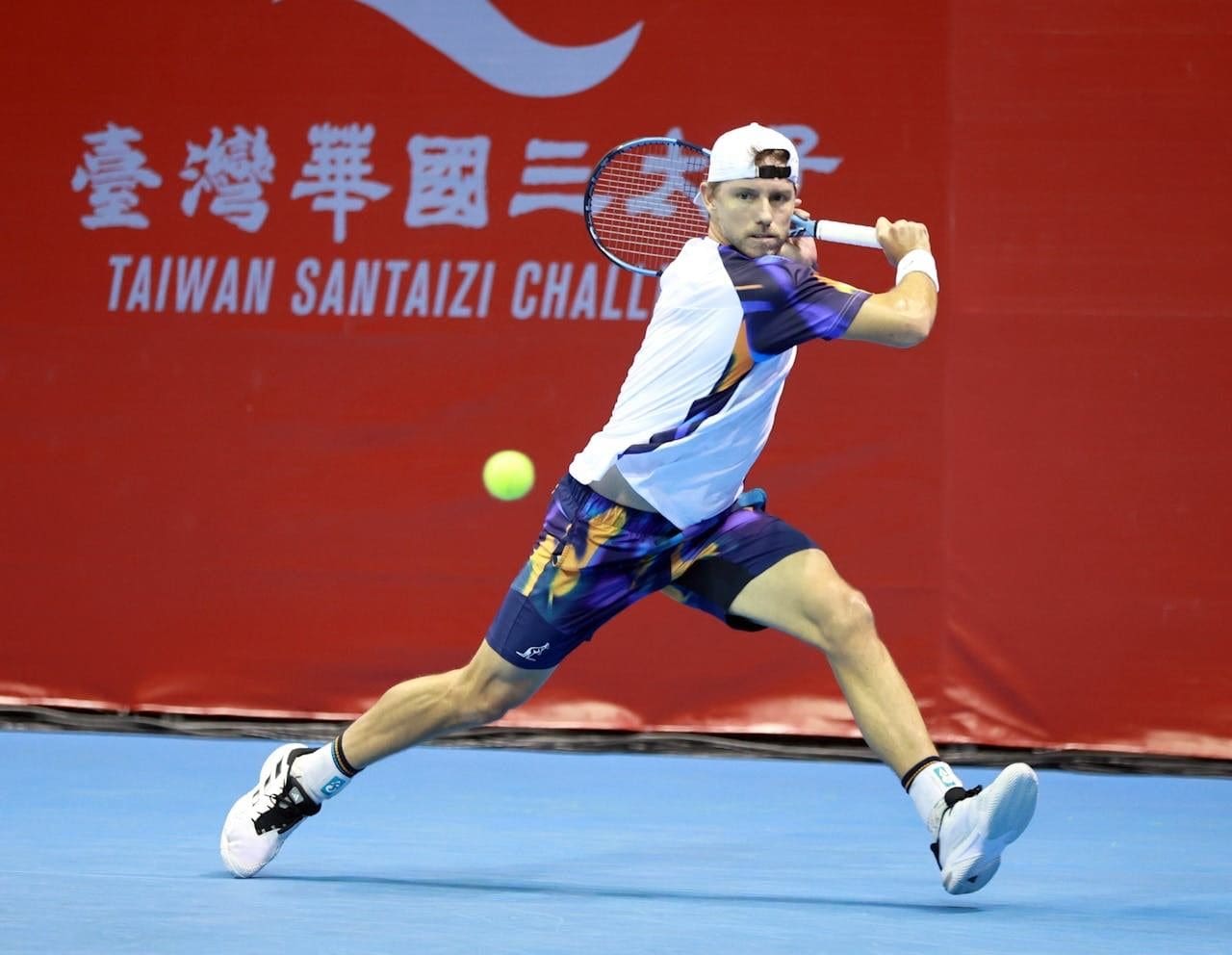 擲筊決定發球權！華國三太子網球挑戰賽　文化融合展新意