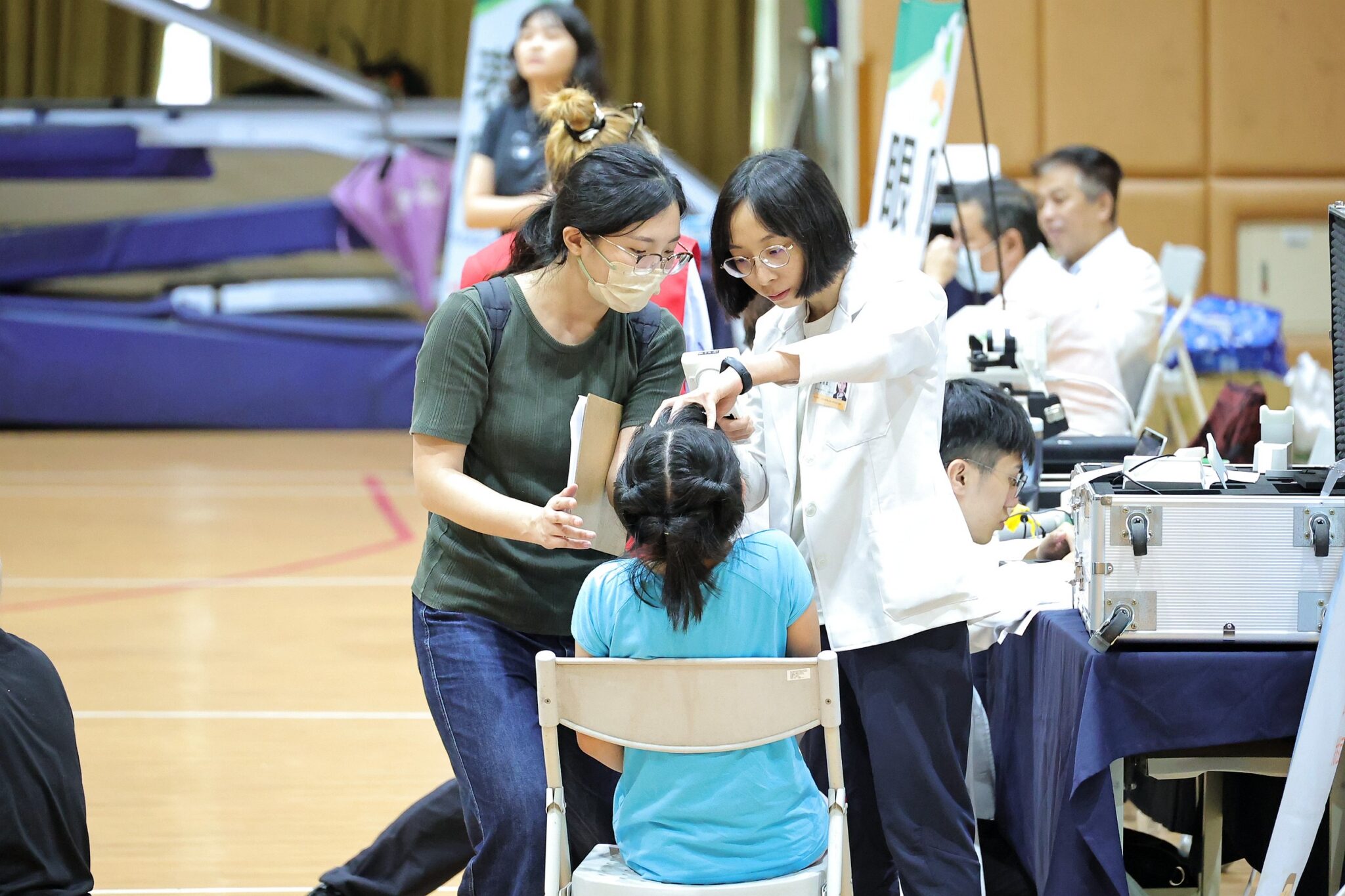 基隆啟動特需學生校園健檢服務　邱佩琳：提供友善完整健康照護