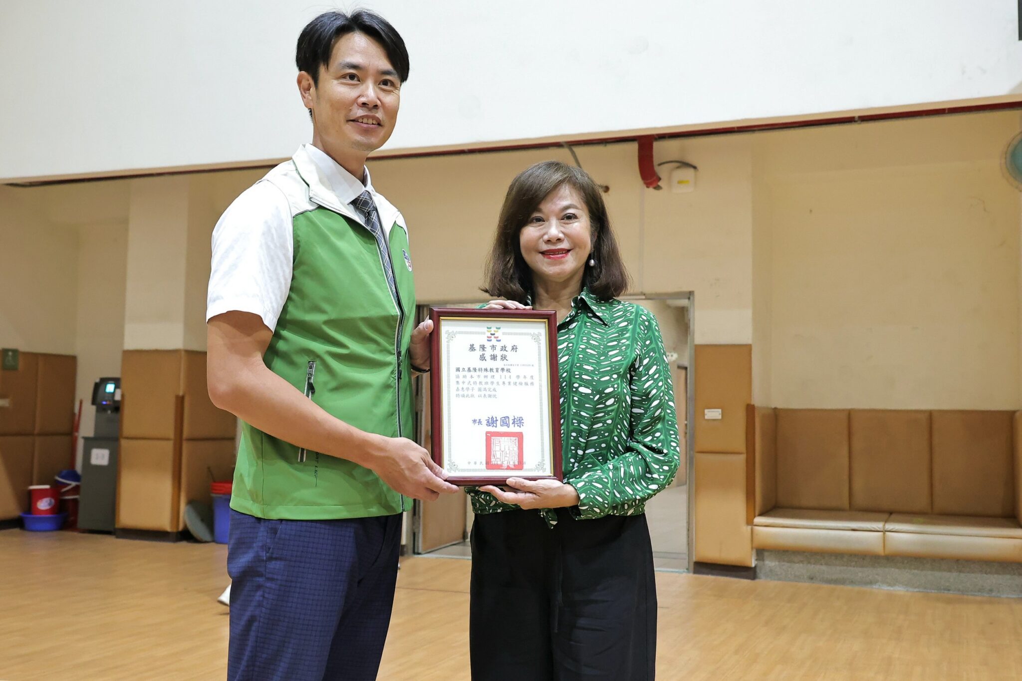 基隆啟動特需學生校園健檢服務　邱佩琳：提供友善完整健康照護