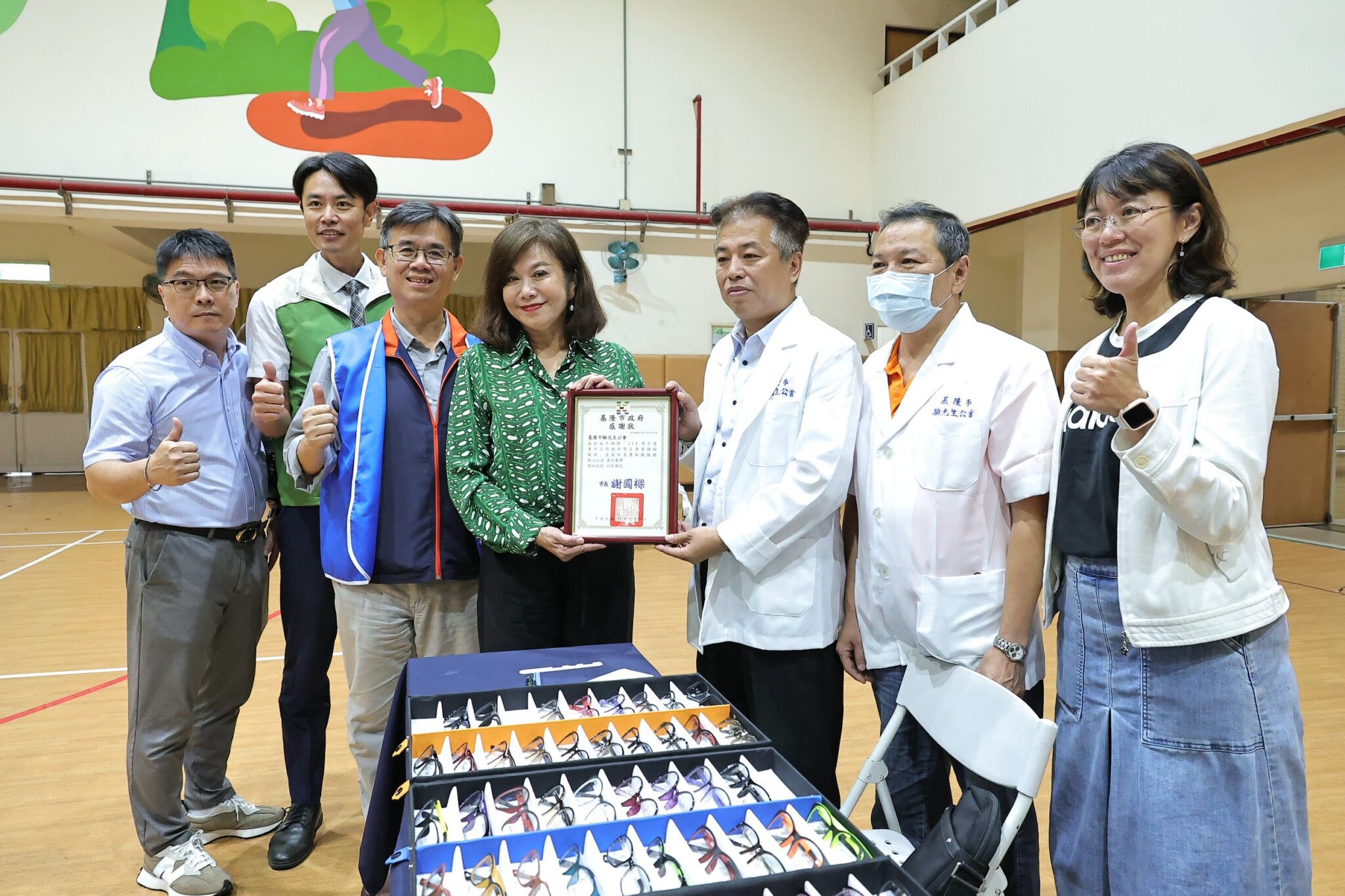 基隆啟動特需學生校園健檢服務　邱佩琳：提供友善完整健康照護