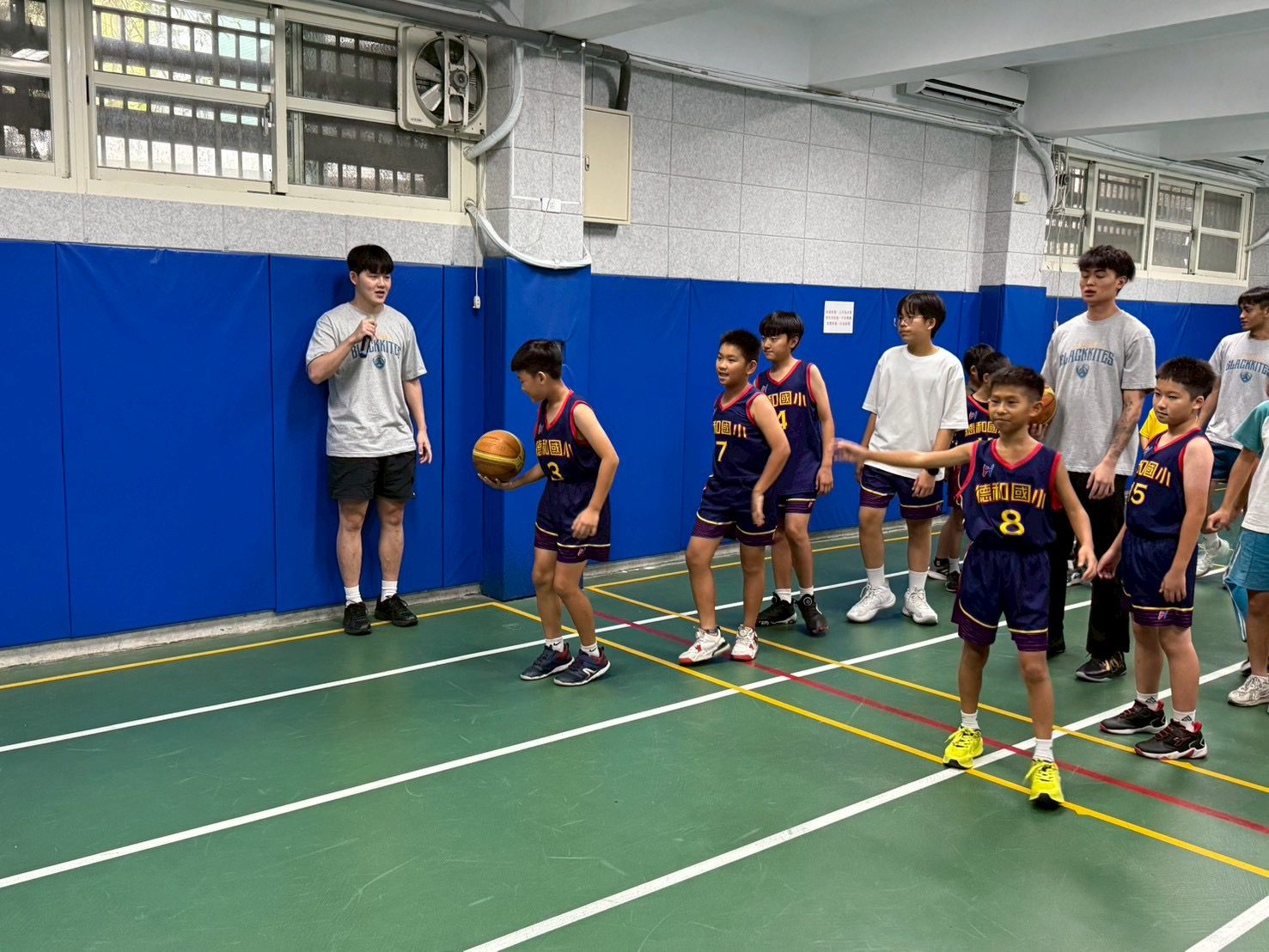 基隆在地籃球隊啟動校園教育　共同培育在地人才