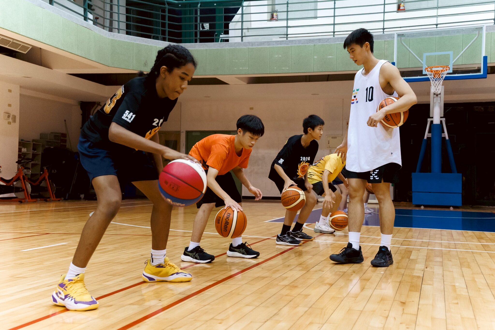 基隆在地籃球隊啟動校園教育　共同培育在地人才