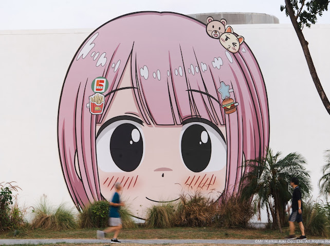 內惟藝術中心首次特展《Mr.の奇想愛情》開幕　大型戶外少女等高雄限定元素　輕軌串聯打造高雄二次元藝