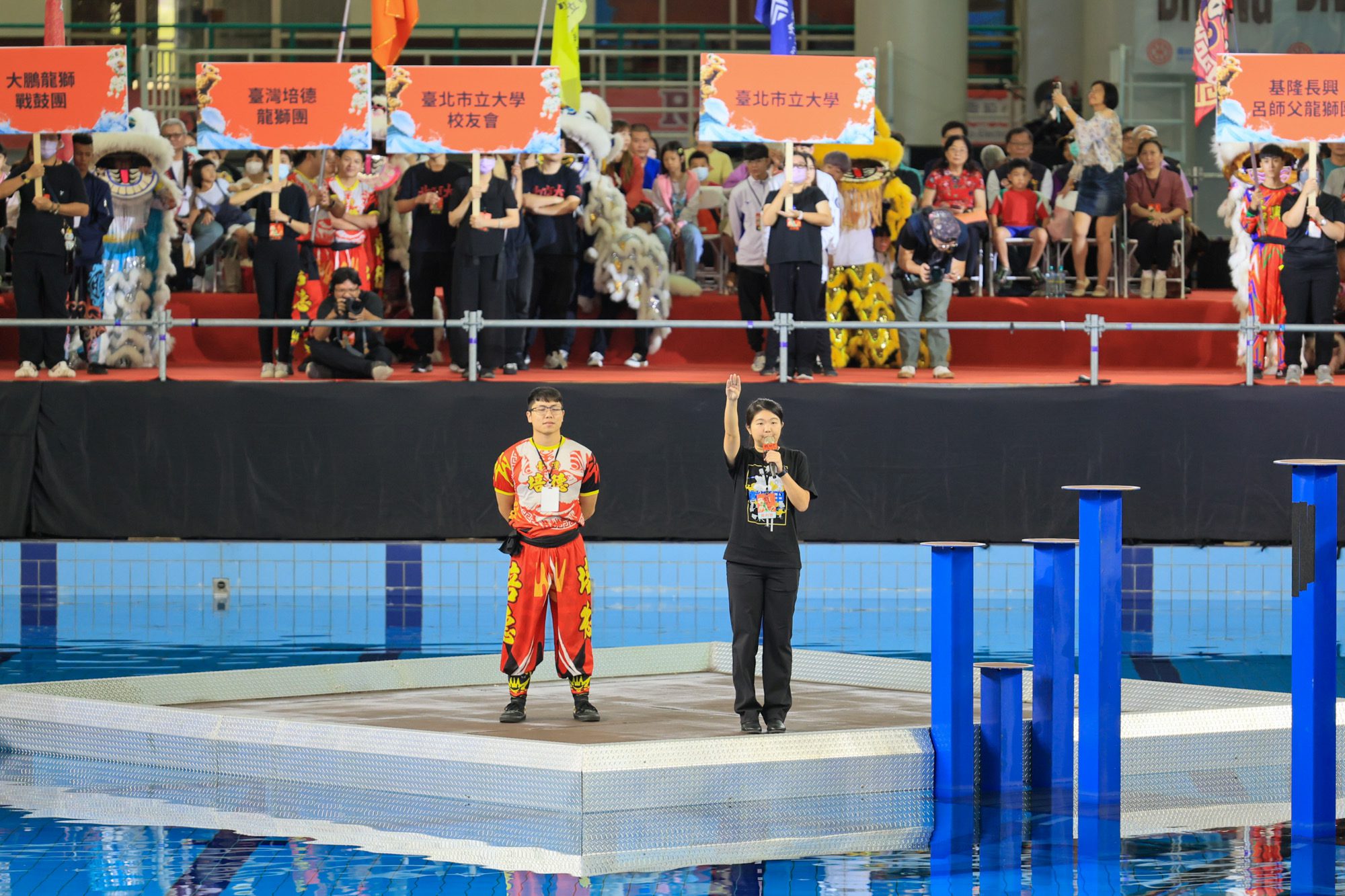 2025高雄戲獅甲 國際泳池5米高樁超炫技 明日高雄巨蛋決戰獅王寶座 2025高雄戲獅甲 國際泳池5米高樁超炫技 明日高雄巨蛋決戰獅王寶座