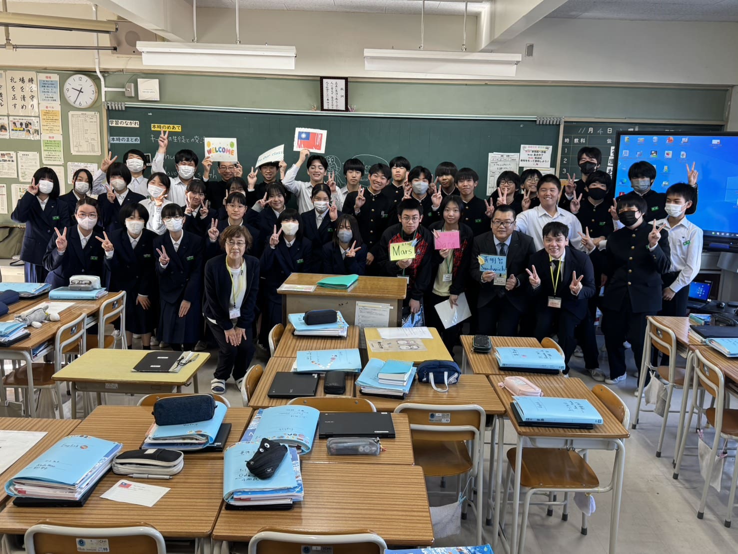 基隆六校16名師生赴日本廣島　展開五天國際教育交流