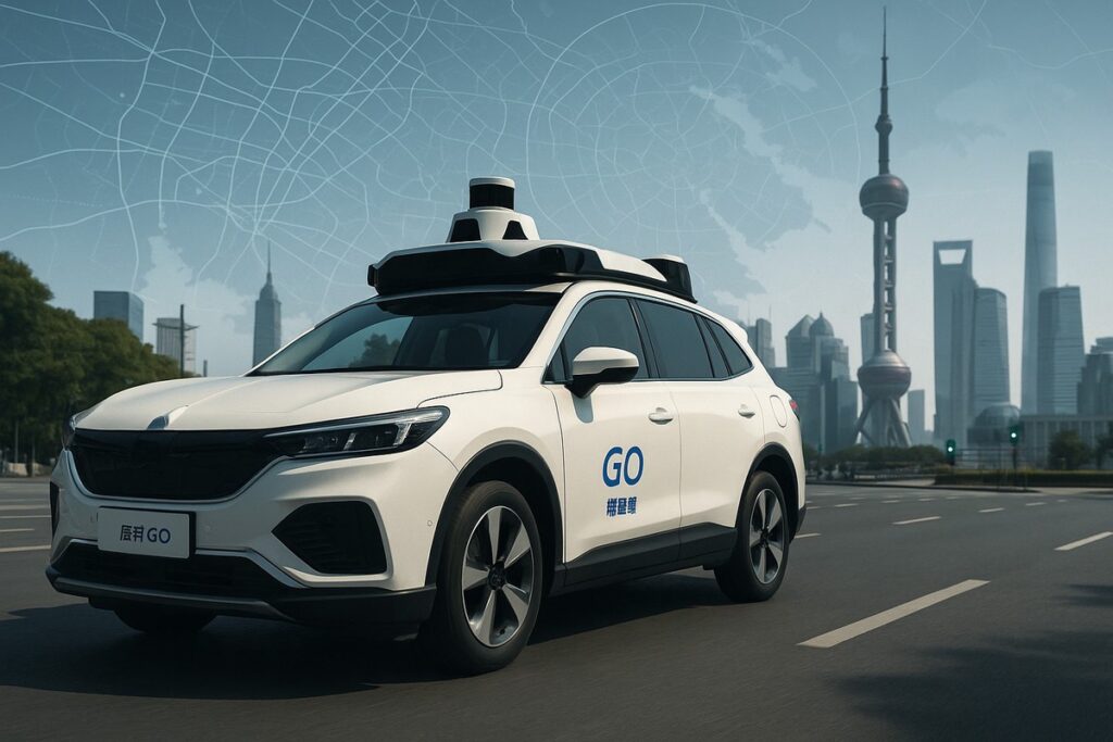 全球自駕競賽白熱化 百度無人計程車每週訂單突破25萬趟