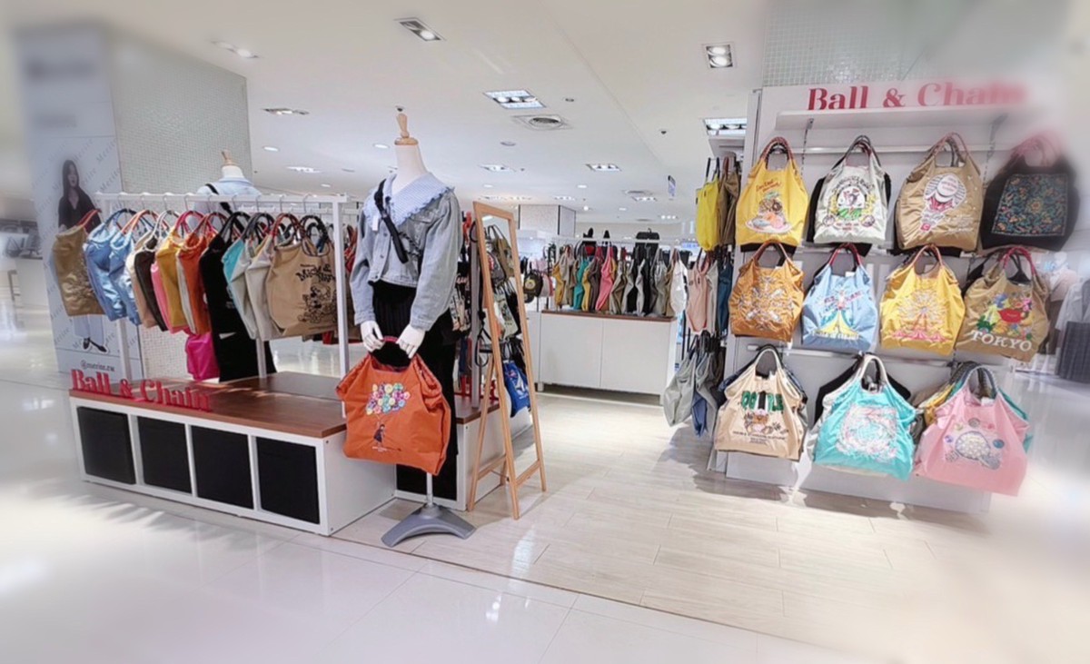 Ball & Chain台灣首間獨立店亮相!新光三越站前店2F登場 繽紛刺繡新作同步上市 Ball & Chain台灣首間獨立店亮相!新光三越站前店2F登場 繽紛刺繡新作同步上市