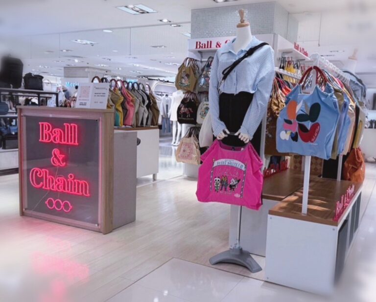 Ball & Chain台灣首間獨立店亮相！新光三越站前店2F登場 繽紛刺繡新作同步上市