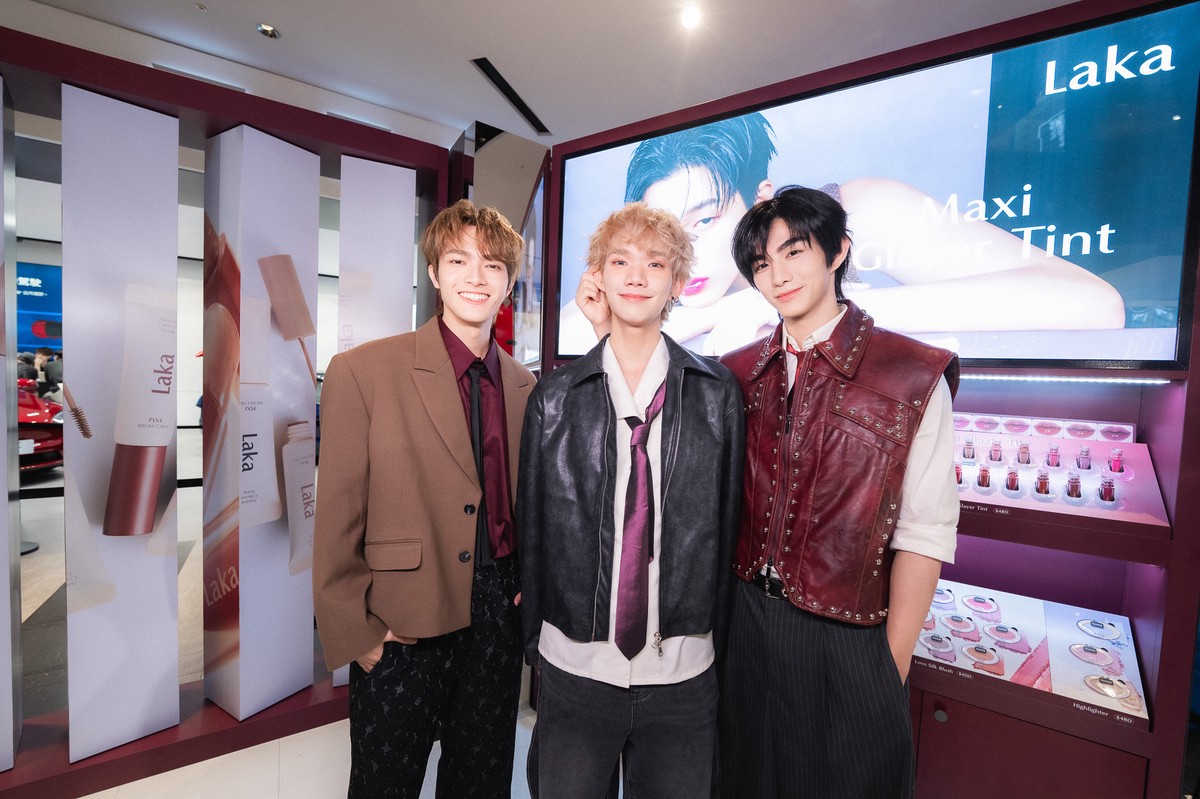 韓國無性別彩妝品牌 Laka 首次登台！禾雁凱 Kai、彫秦、F.F.O 鈞嘉現身快閃店 自曝妝容撇步、BL 劇宣傳計畫一次說