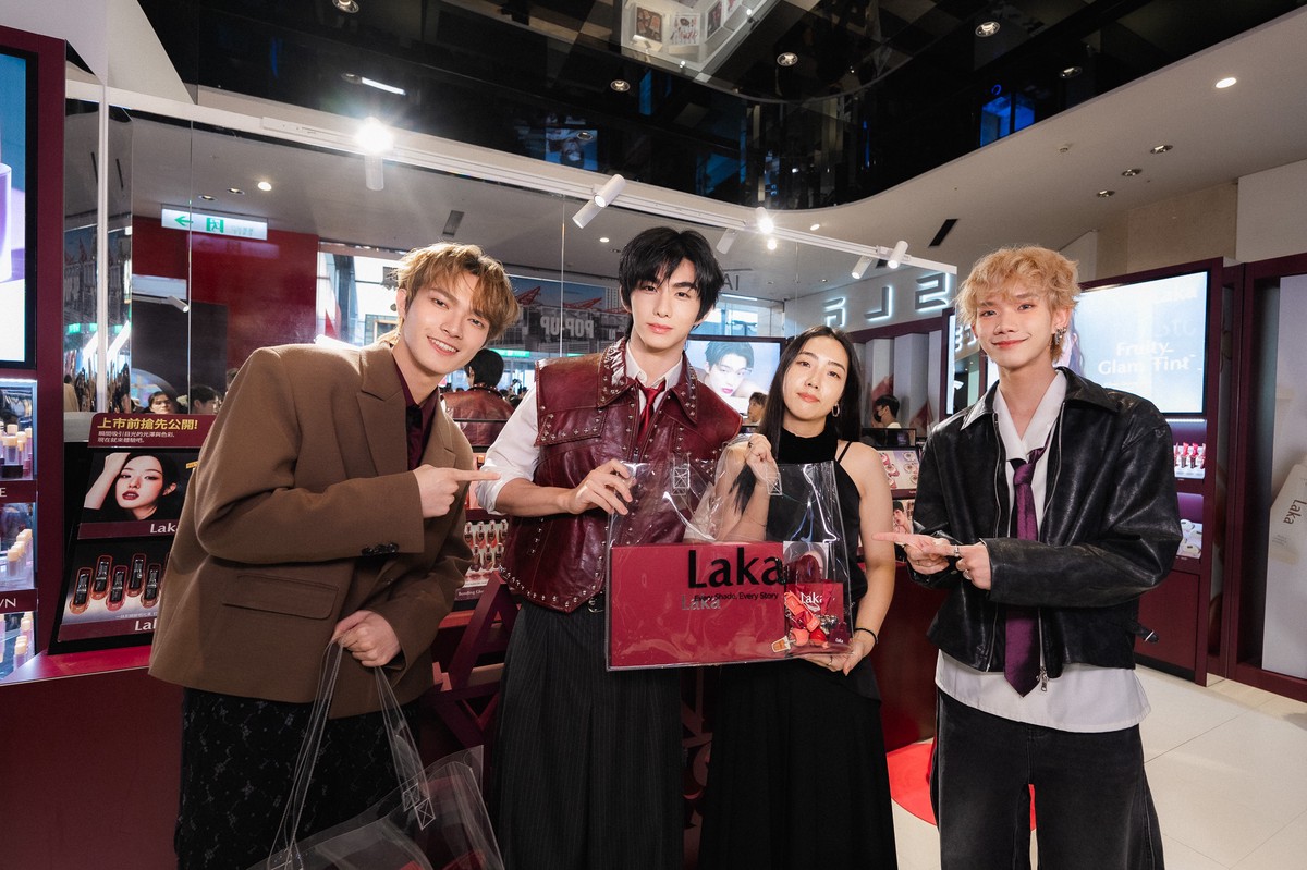 韓國無性別彩妝品牌 Laka 首次登台！禾雁凱 Kai、彫秦、F.F.O 鈞嘉現身快閃店 自曝妝容撇步、BL 劇宣傳計畫一次說