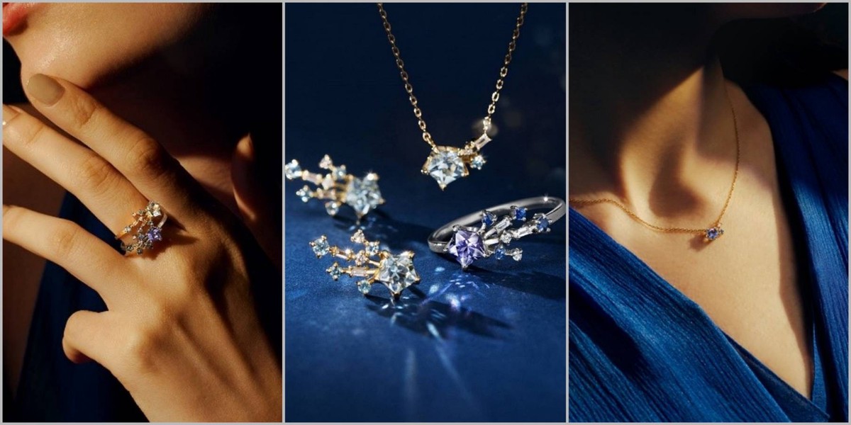 年終送禮推薦！東京珠寶BIZOUX：以星空為靈感，坦桑石、海藍寶石最耀眼