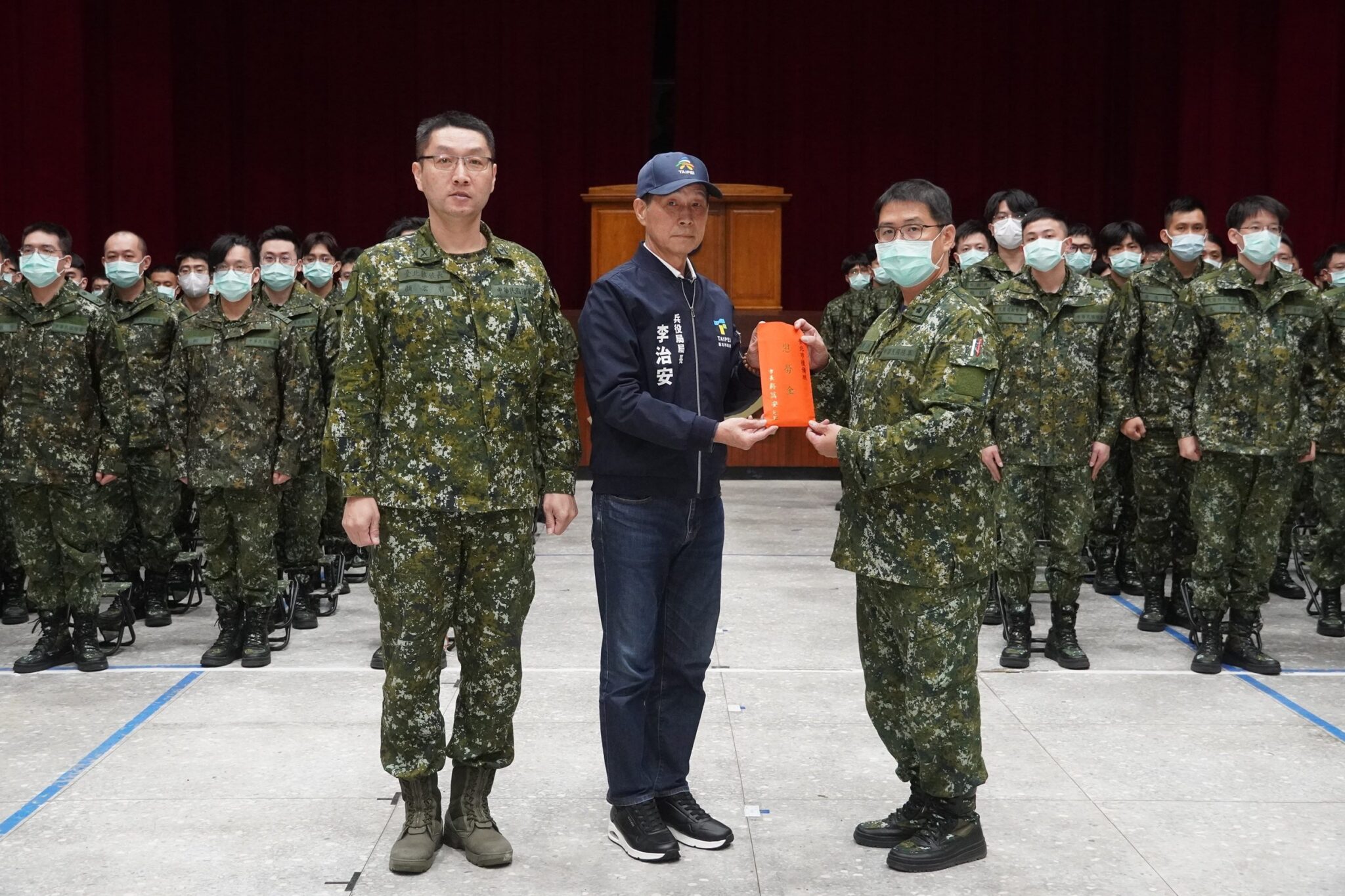 後備旅14天教召開跑 北市府送上甜品為官兵暖胃也暖心 後備旅14天教召開跑 北市府送上甜品為官兵暖胃也暖心