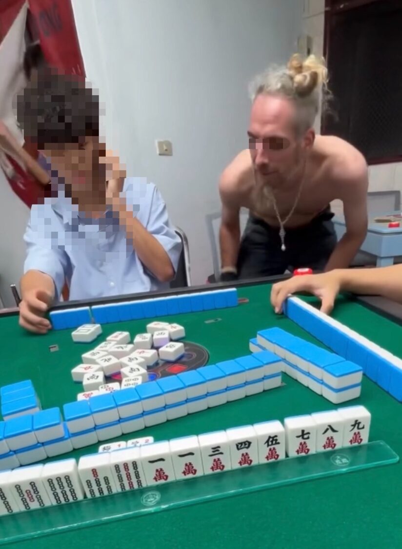 網友爆料外國男子時常酒後鬧事。（圖/翻攝網路）