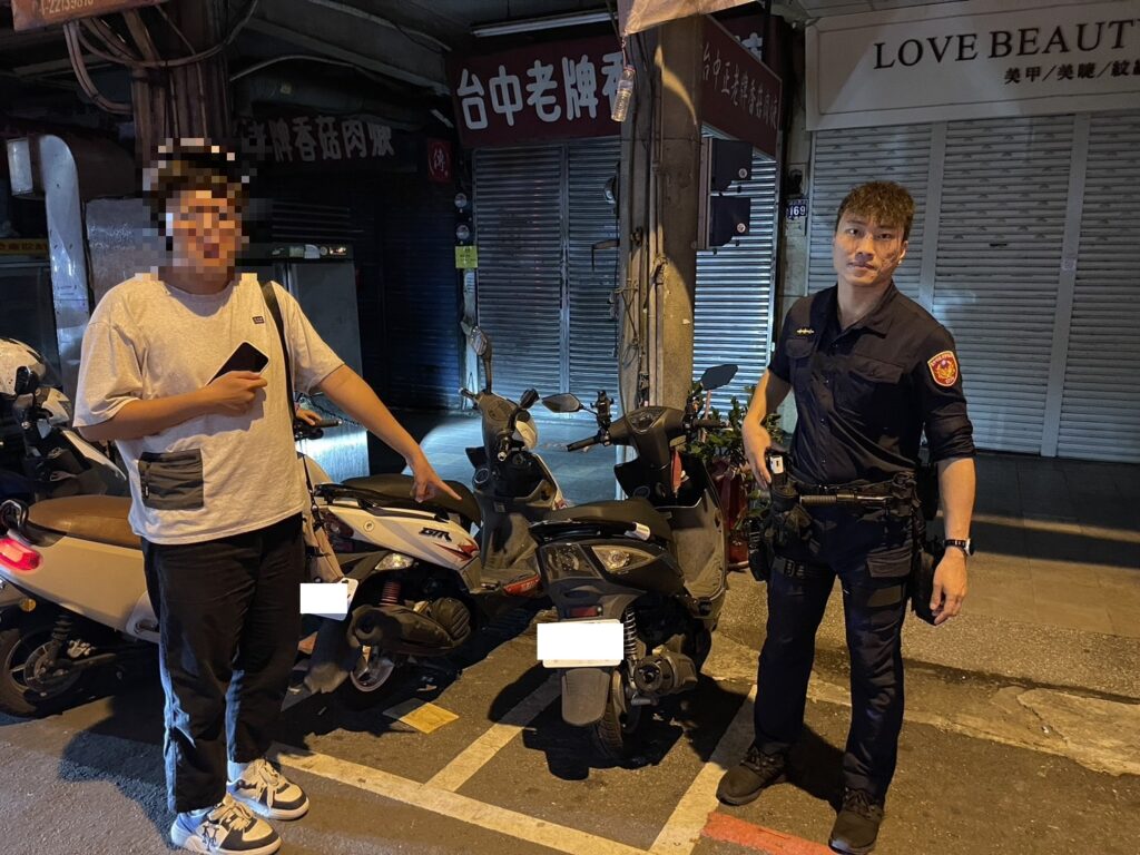 虛驚一場！警「這樣做」迅速尋回學生機車