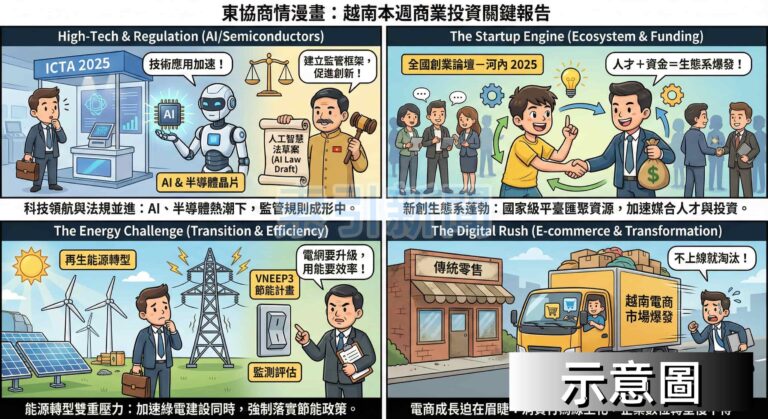 東協商情｜本週必看「越南」商業新聞與投資動向
